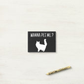 Ik wil graag eten. post-it® notes (Op bureau)