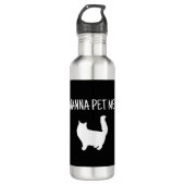 Ik wil graag eten. waterfles  (Voorkant)