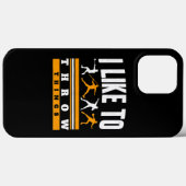 Ik wil graag het spoor en het veld omdraaien Case-Mate iPhone case (Achterkant (horizontaal))