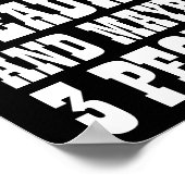 IK WIL GRAAG LEZEN EN MISSCHIEN 3 MENSEN POSTER (Hoek)