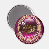 Ik wil graag naar Allah, moskee Magneet (Voorkant / Achterkant)