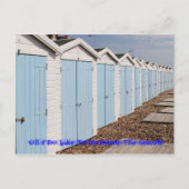 Ik wil graag naast het zeeoppervlak zijn. briefkaart (Voorkant)