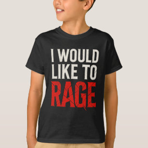 Ik Wil Graag Razen - Razen Grappige Gamer Humor T-shirt