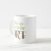 Ik wil graag spelen in de smerige grappenmaker koffiemok (Voorkant links)