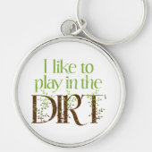 Ik wil graag spelen in de smerige grappenmakerij sleutelhanger (Voorkant)