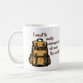 Ik wil herinneringen maken koffiemok (Links)