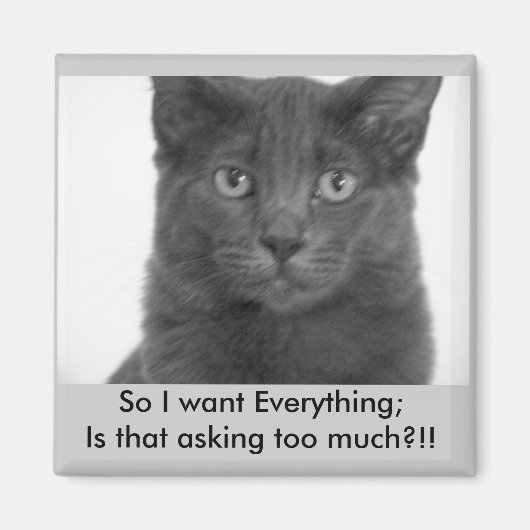 Ik wil het allemaal Magnet (Voorkant)