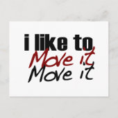 Ik wil het graag verplaatsen briefkaart (Voorkant)