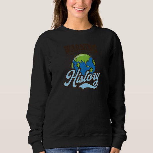 Ik wil het hebben over geschiedenisdocent trui (Voorkant)