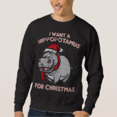 Ik wil Hippopotamus Trui (Voorkant)