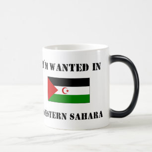 Ik wil in de Westerne Sahara Magische Mok