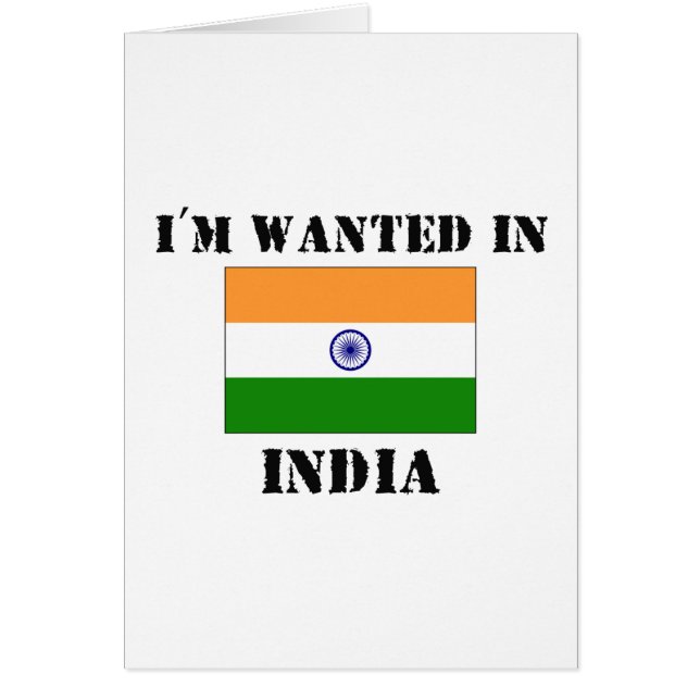 Ik wil in India (Voorkant)