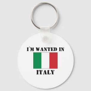 Ik wil in Italië Sleutelhanger