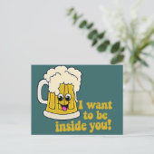 Ik wil in jou zijn briefkaart (Staand voorkant)