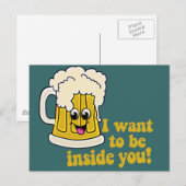 Ik wil in jou zijn briefkaart (Voorkant / Achterkant)