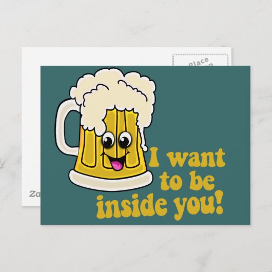 Ik wil in jou zijn briefkaart (Voorkant / Achterkant)