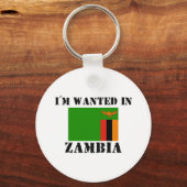 Ik wil in Zambia Sleutelhanger (Voorkant)