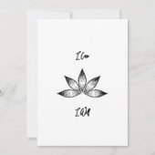 Ik wil Inspirerend bepalingsLotus. Kaart (Voorkant)