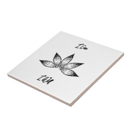 Ik wil Inspirerend bepalingsLotus. Tegeltje