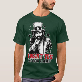 Ik wil je als baard. t-shirt