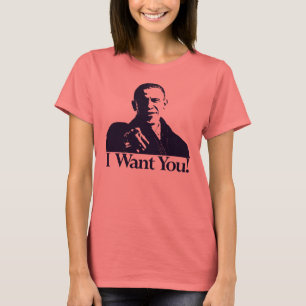Ik wil je! Barack Obama Shirt