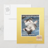 Ik wil je een knuffel geven briefkaart (Voorkant / Achterkant)