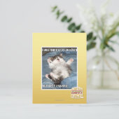 Ik wil je een knuffel geven briefkaart (Staand voorkant)