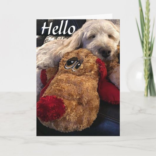 **IK WIL JE EENVOUDIG ZEGGEN DAT IK VAN JE HOU** KAART (Voorkant)