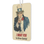 Ik wil je | Fun Uncle Sam Afbeelding Naam Young Dr Luchtverfrisser (Links)