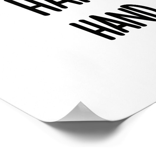 Ik wil je hand houden... poster (Hoek)