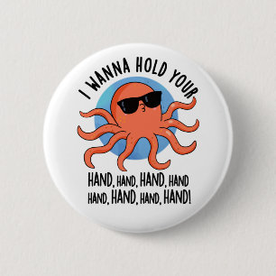 Ik wil je hand houden... ronde button 5,7 cm