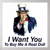 Ik wil je: ik koop een echt Poster dollar (Voorkant)