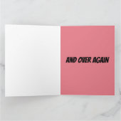 IK WIL JE KUSSEN OVER HEEL WENSKAART KAART (Binnen)