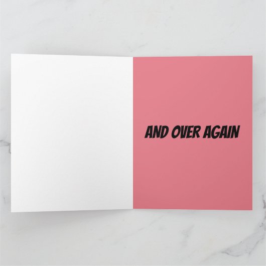 IK WIL JE KUSSEN OVER HEEL WENSKAART KAART (Binnen)