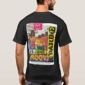 IK WIL JE LIEFDE. Basic donker T-shirt (Achterkant)