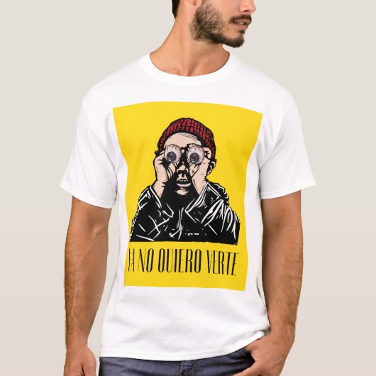 Ik wil je niet meer zien t-shirt (Voorkant)