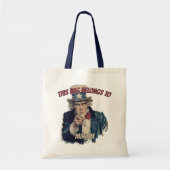 Ik wil je | Uncle Sam  Mooi Grappig Tote Bag (Voorkant)