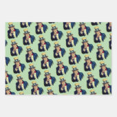 Ik wil je | Uncle Sam  Retro Mooi Inpakpapier Vel (Voorkant 2)