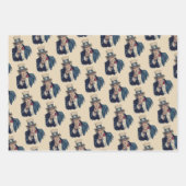 Ik wil je | Uncle Sam  Retro Mooi Inpakpapier Vel (Voorkant)