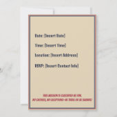 Ik wil jou | Oom Sam feestelijke rekruteringsfeest Kaart (Achterkant)