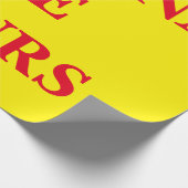 Ik wil jouw papieren inpakken cadeaupapier (Hoek)