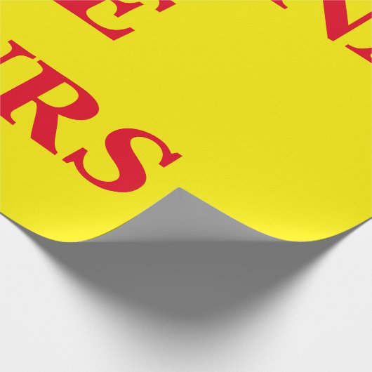 Ik wil jouw papieren inpakken cadeaupapier (Hoek)