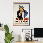 Ik wil jullie voor het Amerikaanse leger door Jame Poster (Thuiskantoor)