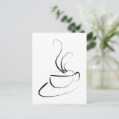 Ik wil koffie briefkaart (Staand voorkant)