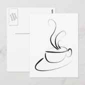 Ik wil koffie briefkaart (Voorkant / Achterkant)