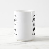 Ik wil koffie drinken net alsof Obama President is Koffiemok (Center)