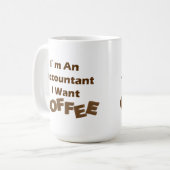 Ik wil koffie koffiemok (Voorkant links)