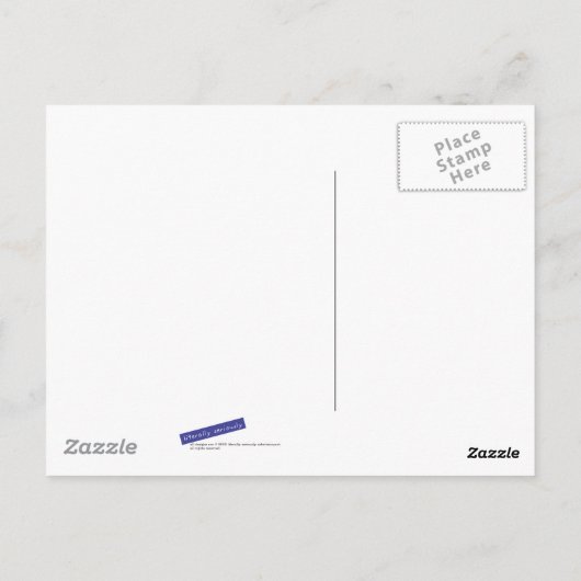 ik wil lelijke liefhebbers van hart haten briefkaart (Achterkant)