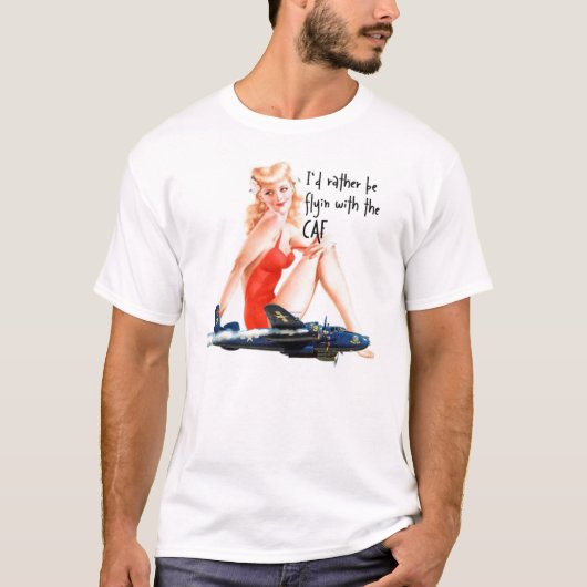 Ik wil liever Blonde T-shirt (Voorkant)