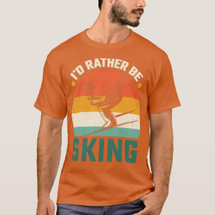 Ik wil liever een alpiene skier zoeken. t-shirt
